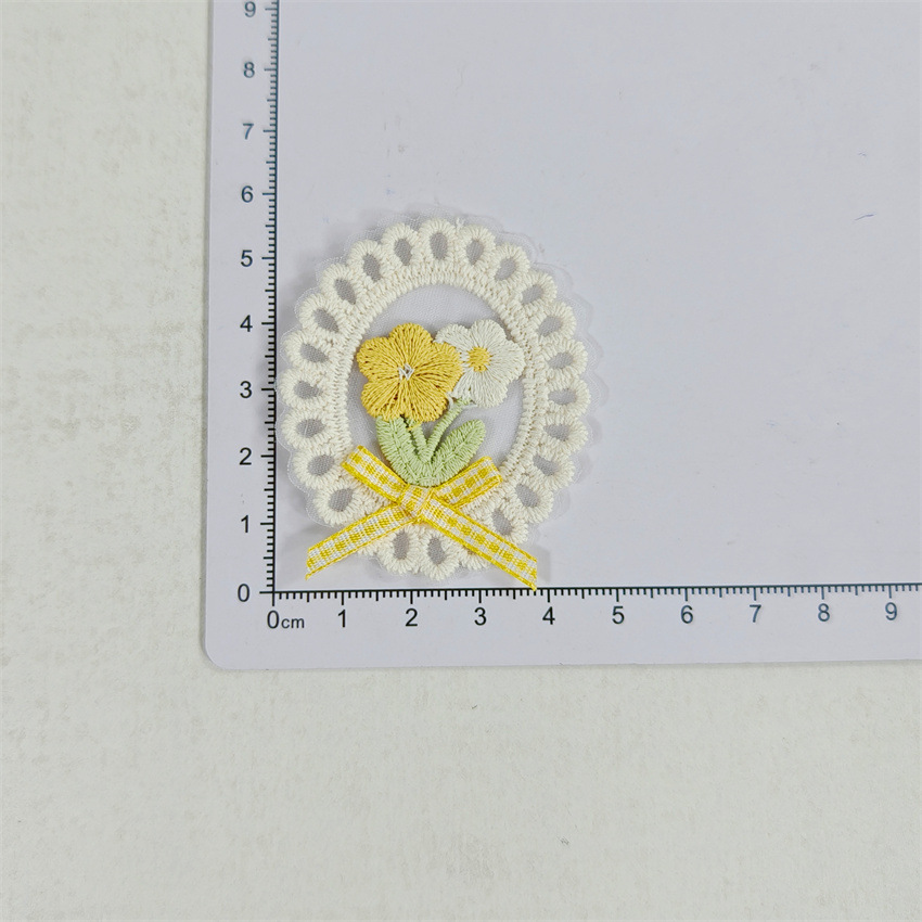 10PCS New Spring Summer Fresh  - Embroidery Patch reseña y precio