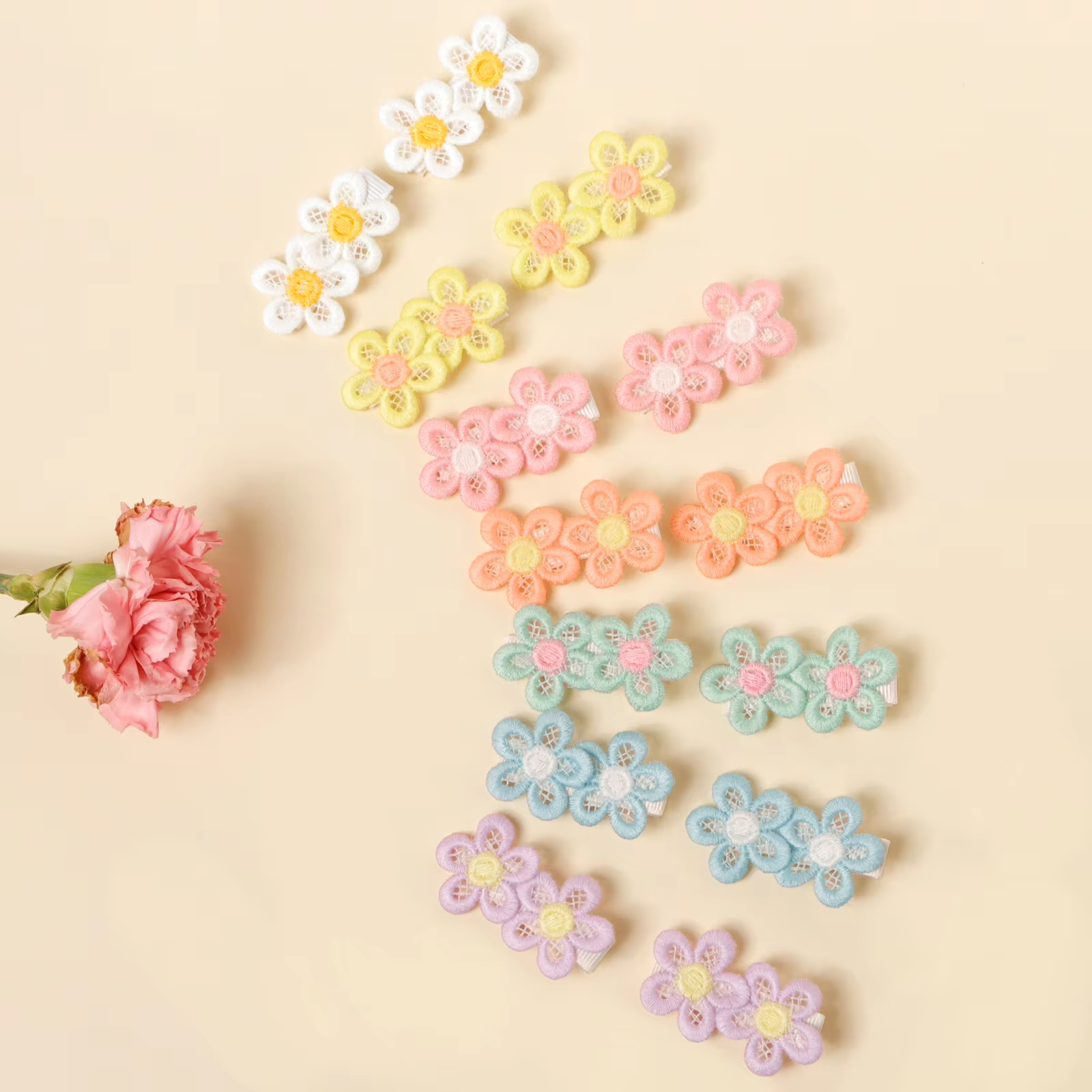14pcs Embroidery Little Daisy  - Embroidery Daisy reseña y precio