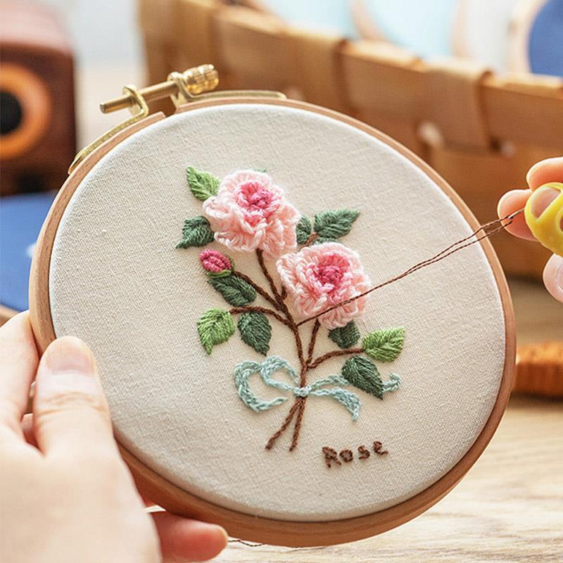 1pcs High Quality Beech Wood E - Embroidery Hooping reseña y precio