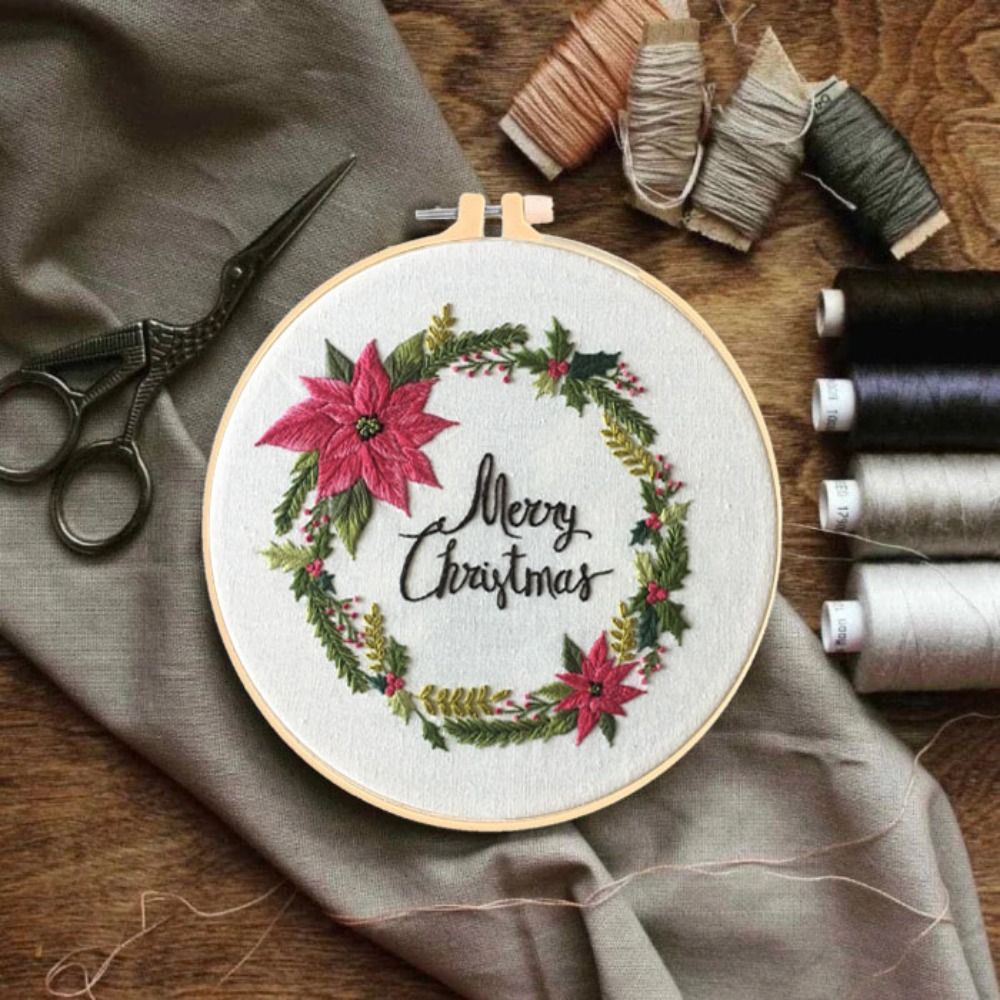 Xmas Gifts DIY Christmas Embro - Embroidery Xmas Kits reseña y precio