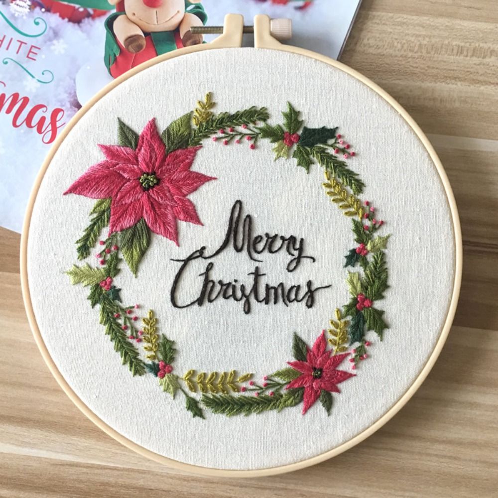 Xmas Gifts DIY Christmas Embro - Embroidery Xmas Kits reseña y precio