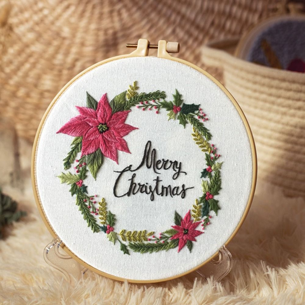 Xmas Gifts DIY Christmas Embro - Embroidery Xmas Kits reseña y precio