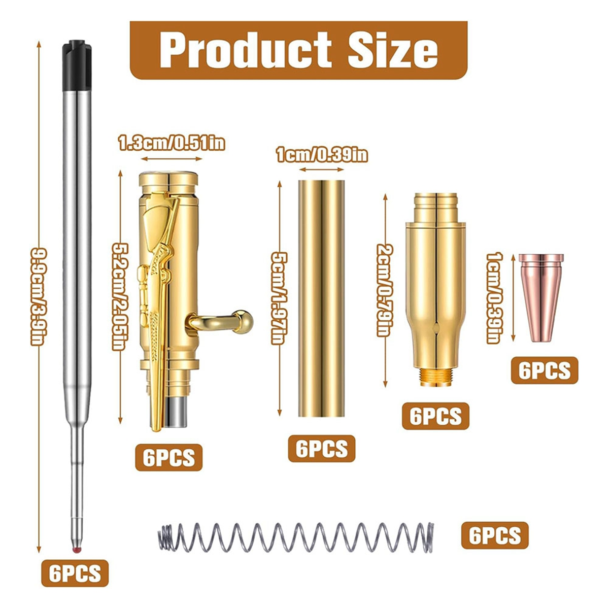 Set of 6 Slim Pens, Multi-Colo - Transfer Pen Ink reseña y precio