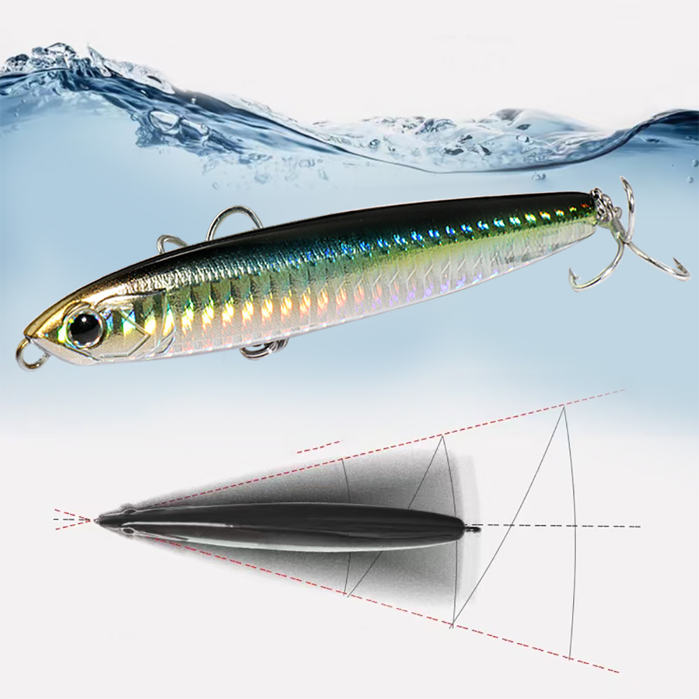 Sinking Pencil Lure 24g 10cm G - Transfer Pen Ink reseña y precio