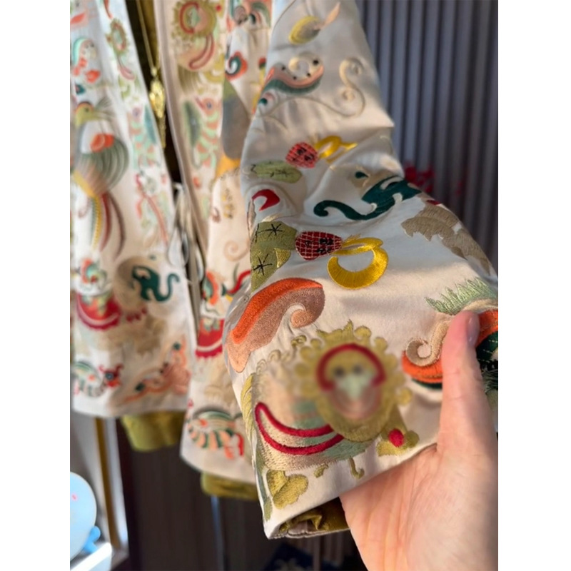 New Chinese Style Kimono Cardi - Embroidery Style reseña y precio
