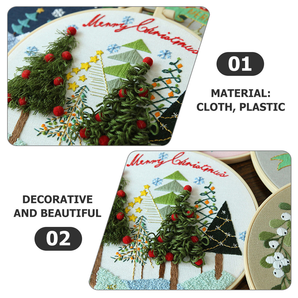 Christmas Embroidery DIY Kit S - Embroidery Xmas Kits reseña y precio
