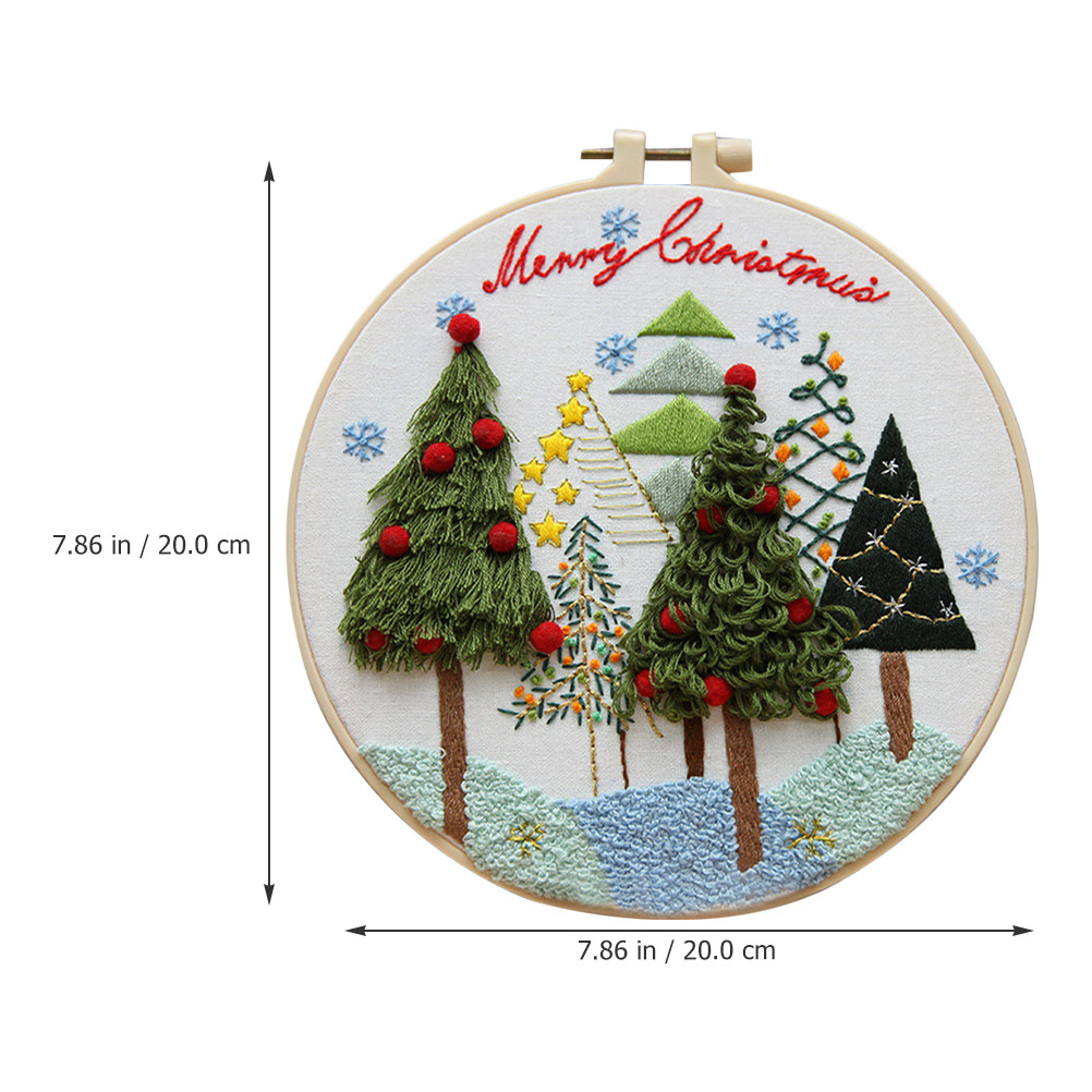 Christmas Embroidery DIY Kit S - Embroidery Xmas Kits reseña y precio