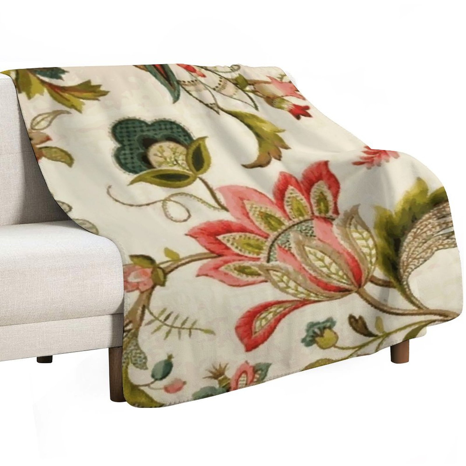 Jacobean Floral Crewel Embroid - Embroidery Vector reseña y precio