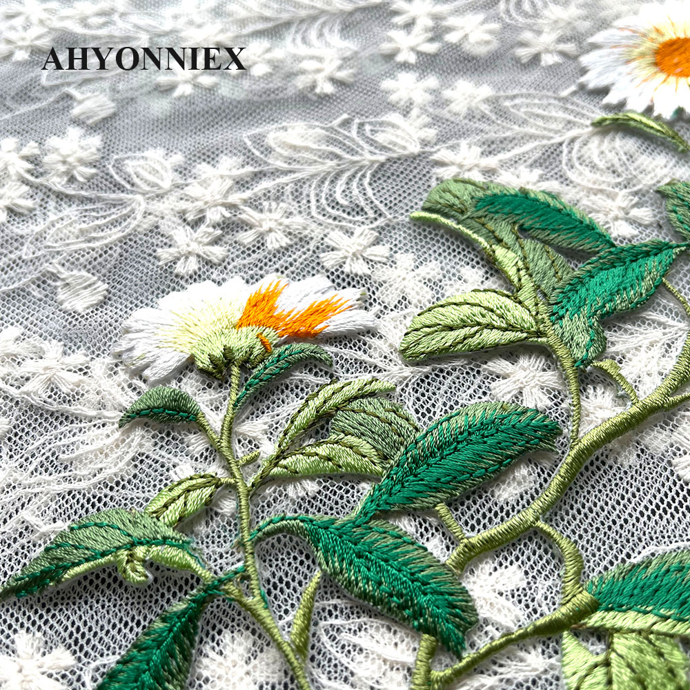 1 Piece Iron on Embroidery Pat - Embroidery Daisy reseña y precio