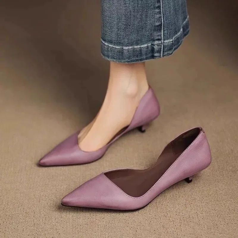 Women's Pointed Toe Stiletto H - Embroidery Flat Shoes reseña y precio