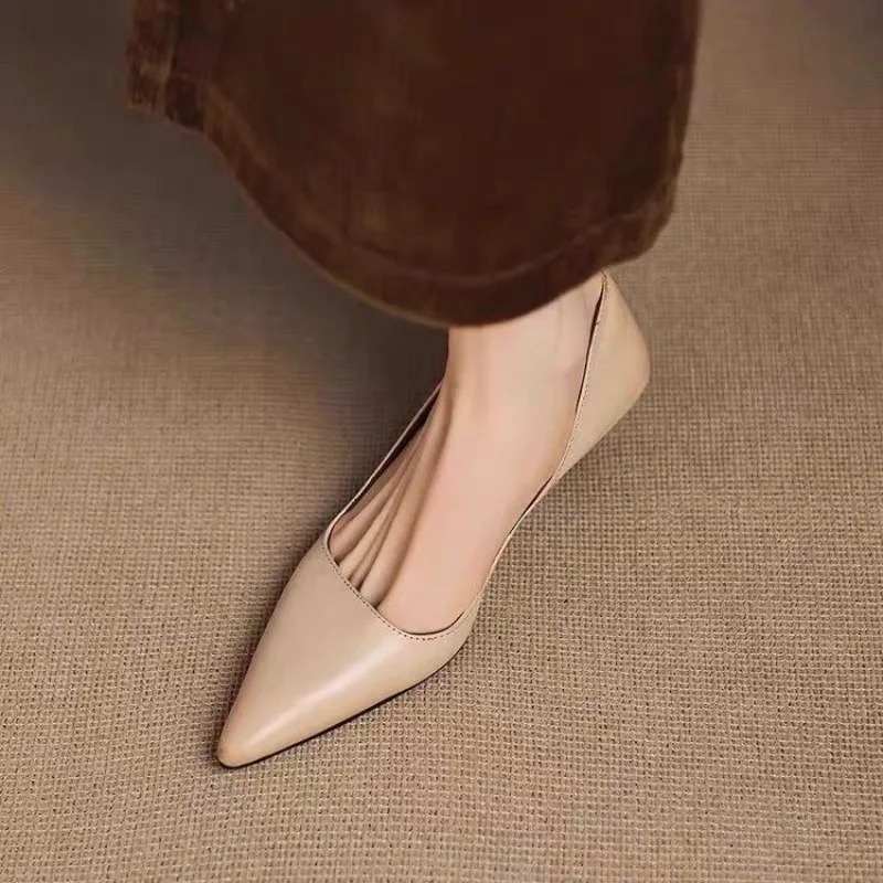 Women's Pointed Toe Stiletto H - Embroidery Flat Shoes reseña y precio