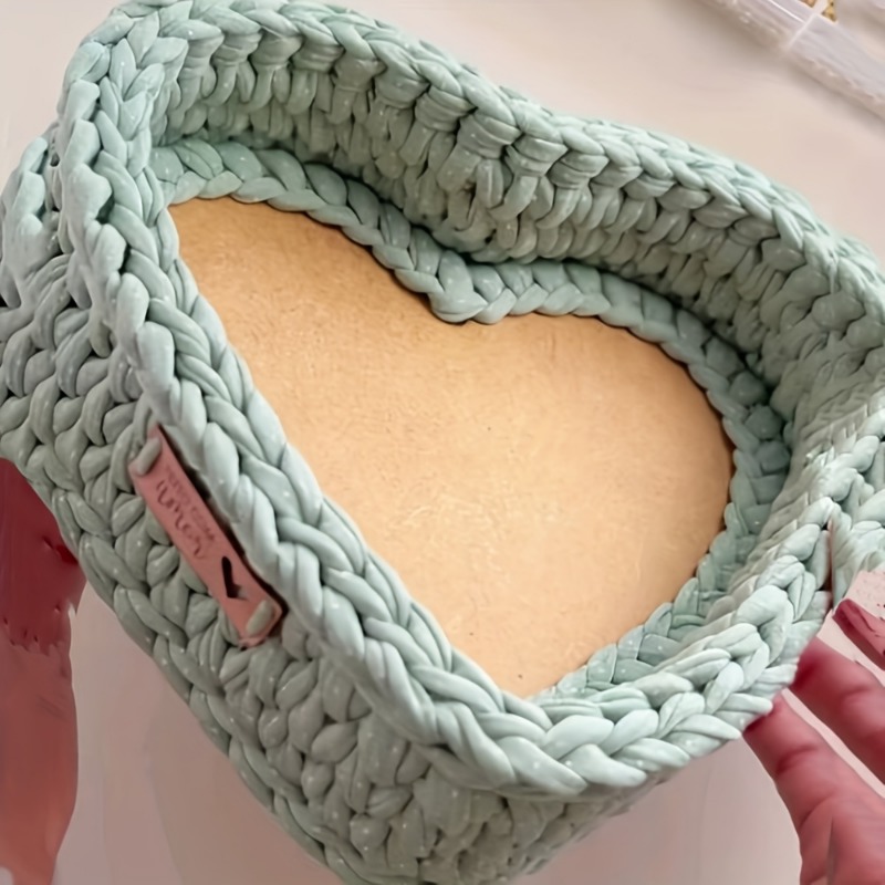 3pcs Heart-Shaped Crochet Bask - Embroidery Hooping reseña y precio