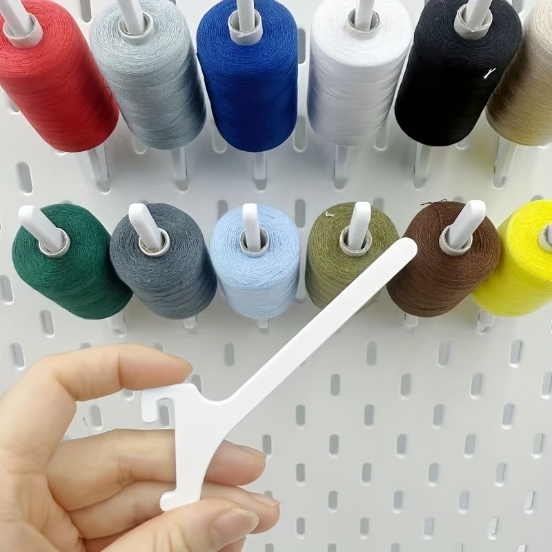 10PCS Thread Spool Pegboard Ho - Embroidery Software reseña y precio