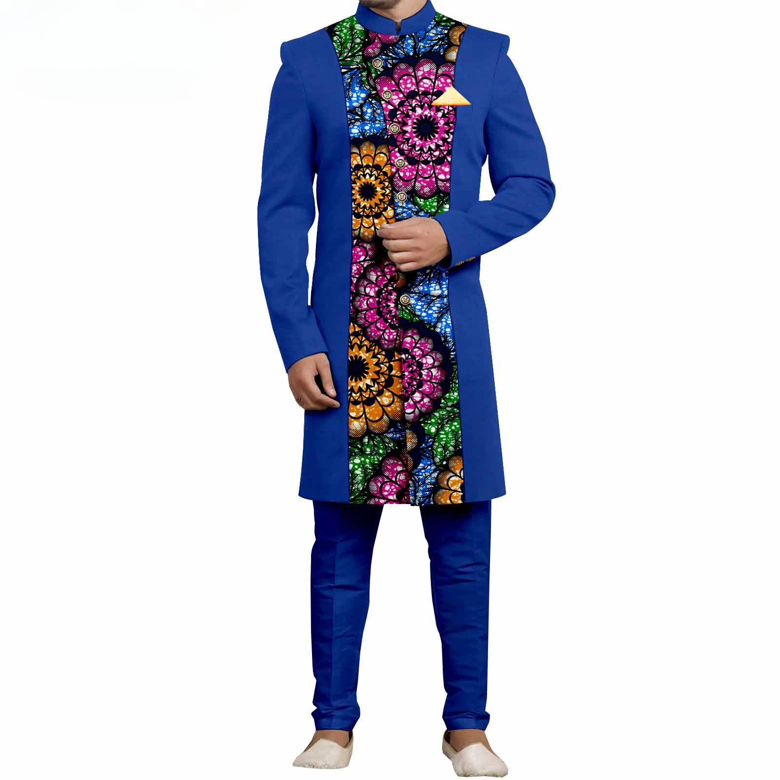 Men`s Suit Slim Fit Embroidery - Embroidery Set reseña y precio