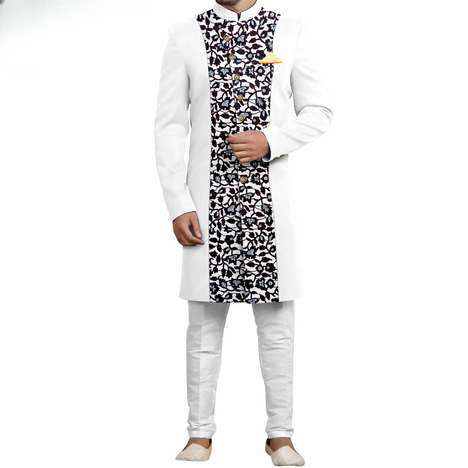 Men`s Suit Slim Fit Embroidery - Embroidery Set reseña y precio