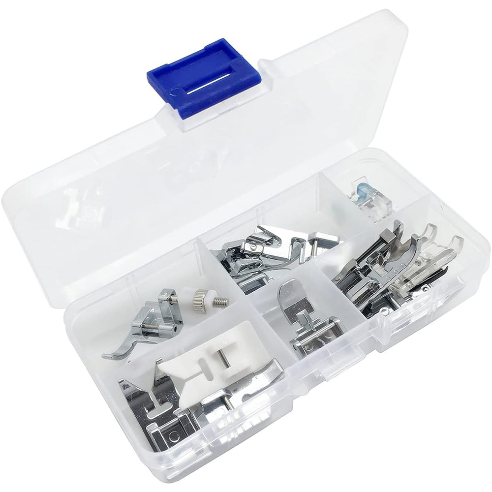 13 PCS/Box Presser Foot Set Ro - Embroidery Software reseña y precio