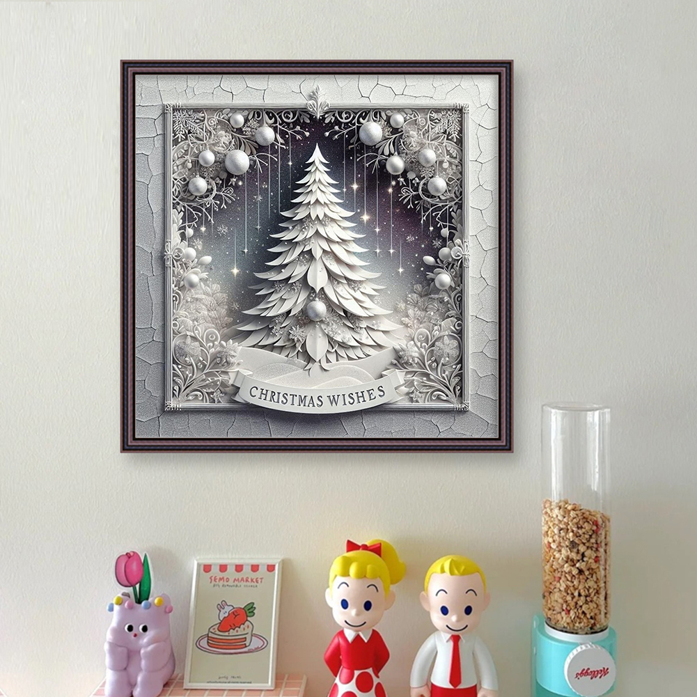 Xmas Printed Cross Stitch Kit  - Embroidery Xmas Kits reseña y precio