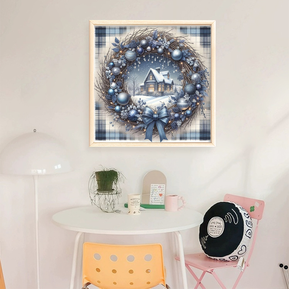 Xmas Printed Cross Stitch Kit  - Embroidery Xmas Kits reseña y precio