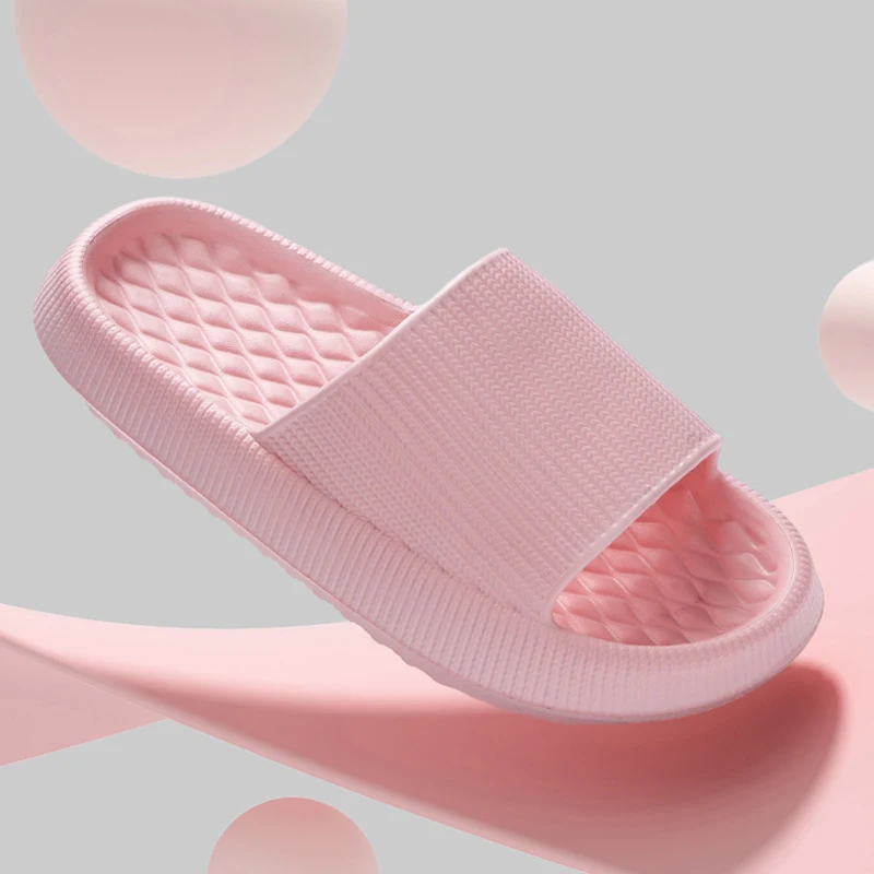 Thick Bottom Cloud Slippers Wo - Embroidery Flat Shoes reseña y precio