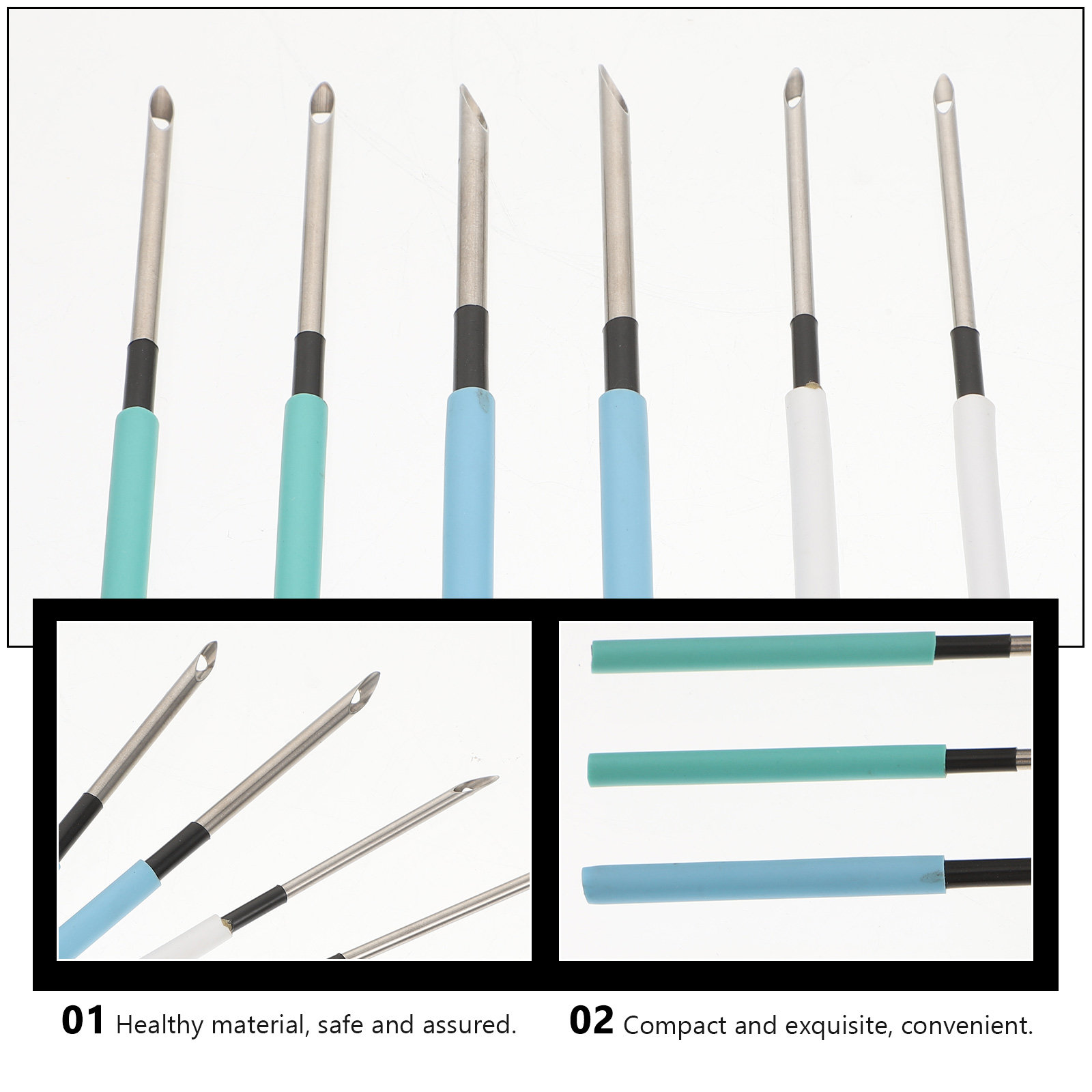 6Pcs Embroidery Needle Set Lig - Embroidery Xmas Kits reseña y precio