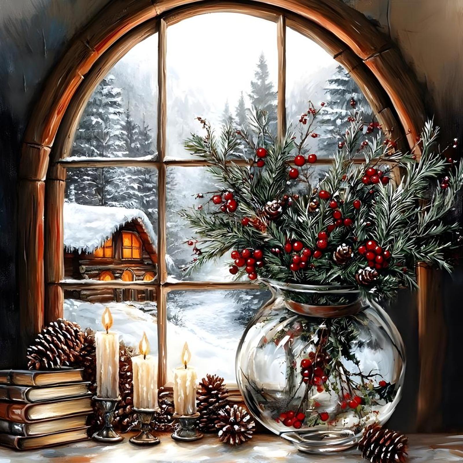 Diamond Painting DIY Rhineston - Embroidery Xmas Kits reseña y precio