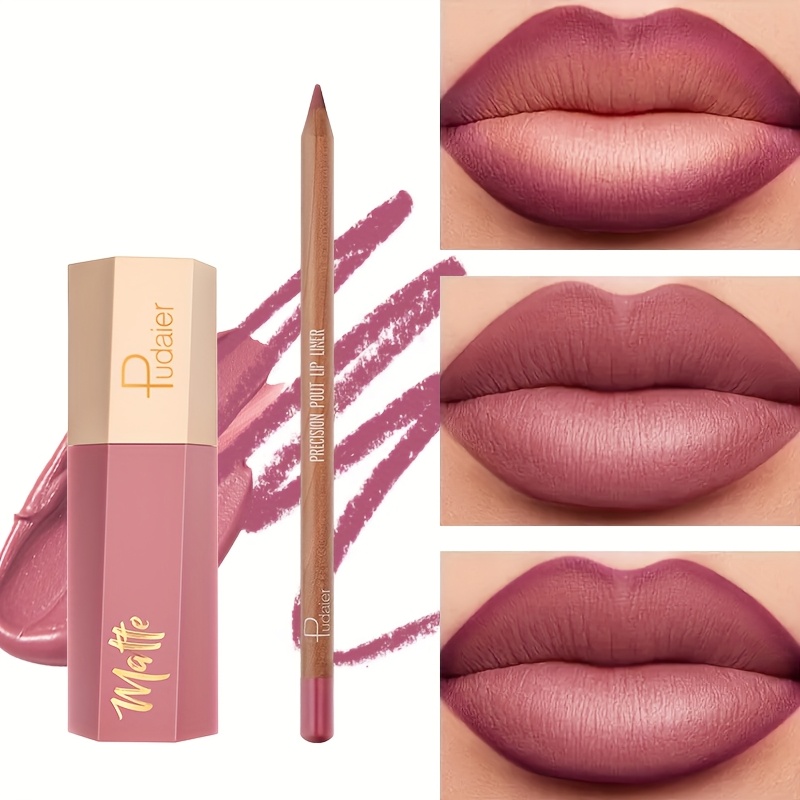 Lip Liner Pencil and Lip Gloss - Transfer Pen Ink reseña y precio