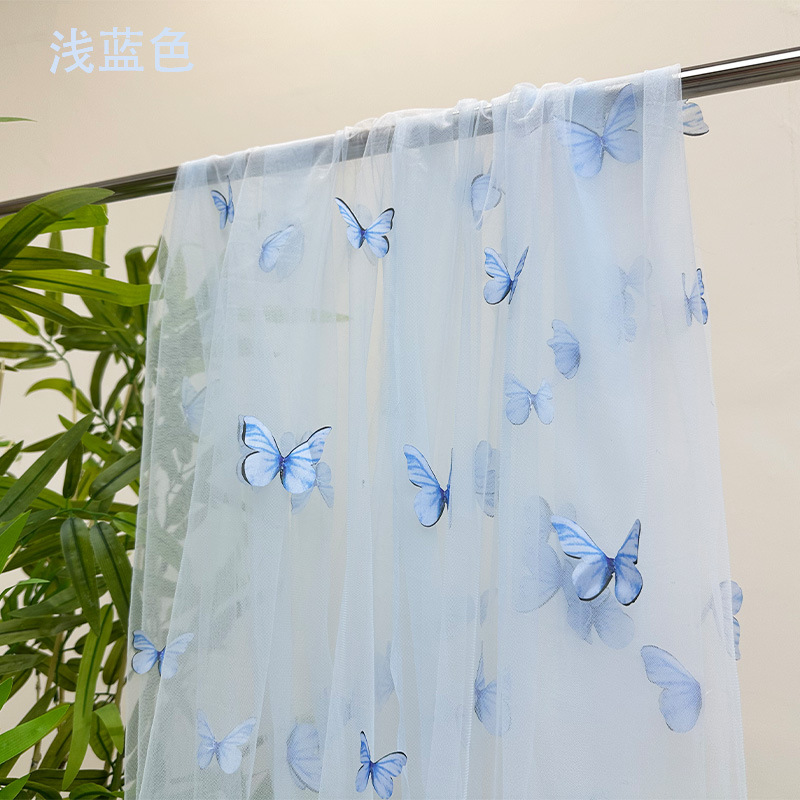 3D Butterfly Embroidery Tulle  - Embroidery Underlay reseña y precio