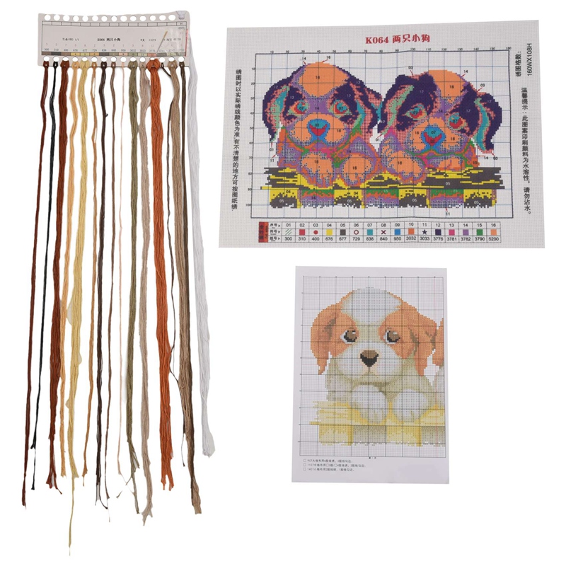 DIY Hand Knitting Print Set Em - Embroidery Set reseña y precio