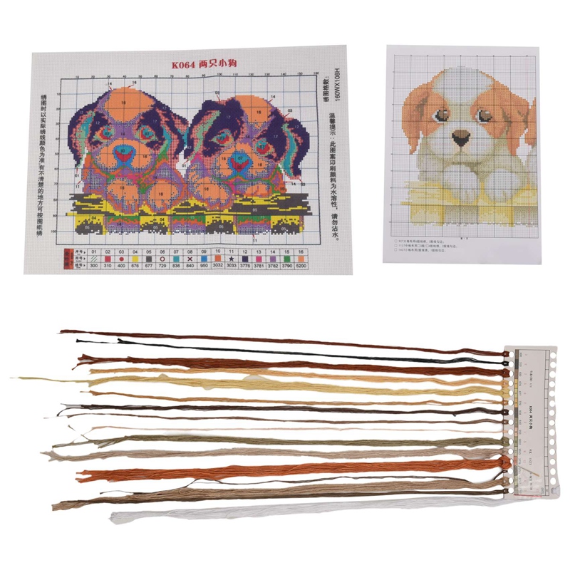 DIY Hand Knitting Print Set Em - Embroidery Set reseña y precio