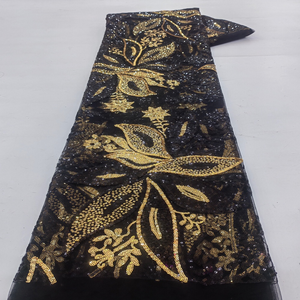 French Mesh Lace 2026 Fabrics  - Embroidery Underlay reseña y precio