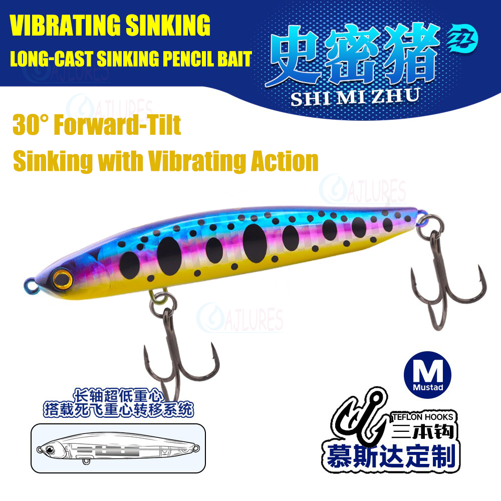 Sinking Pencil Lure 17-27g Dea - Transfer Pen Ink reseña y precio