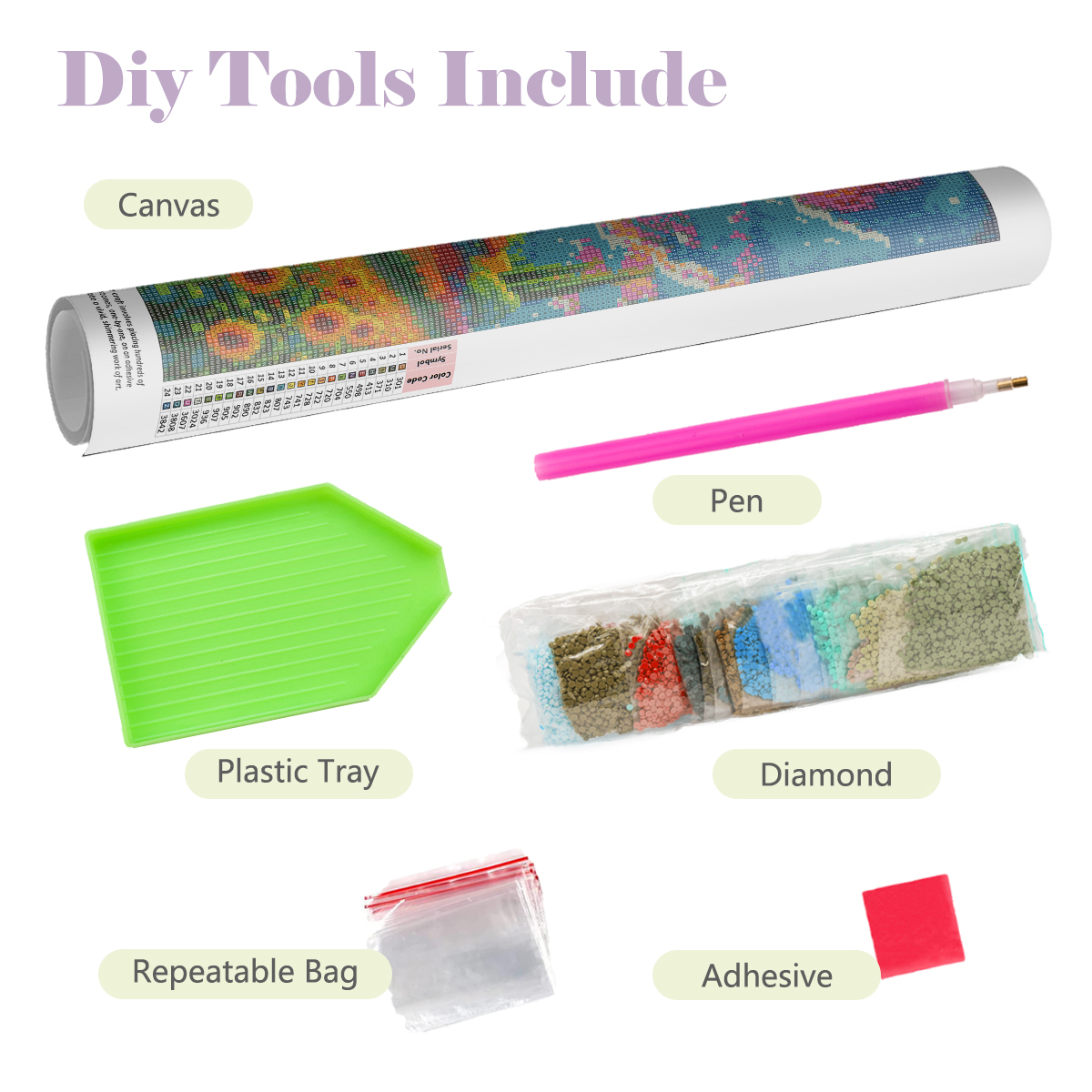 1pc frameless  Diamond Paintin - Embroidery Daisy reseña y precio