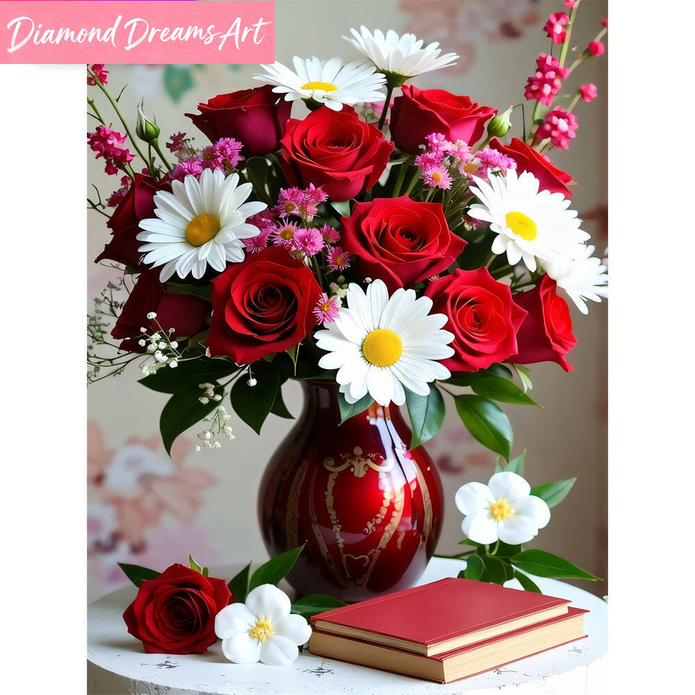 5D DIY Diamond Embroidery Rose - Embroidery Daisy reseña y precio