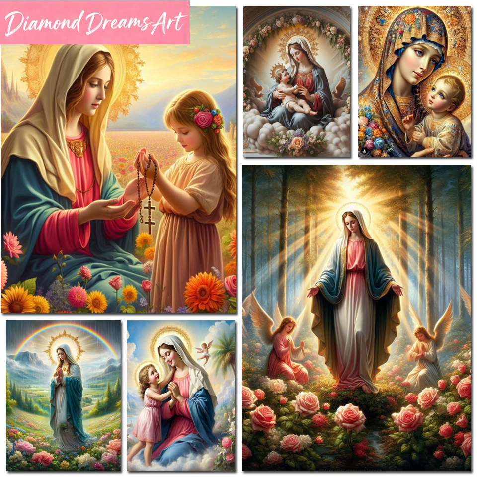 Frameless,Diamond Painting Vir - Embroidery Daisy reseña y precio