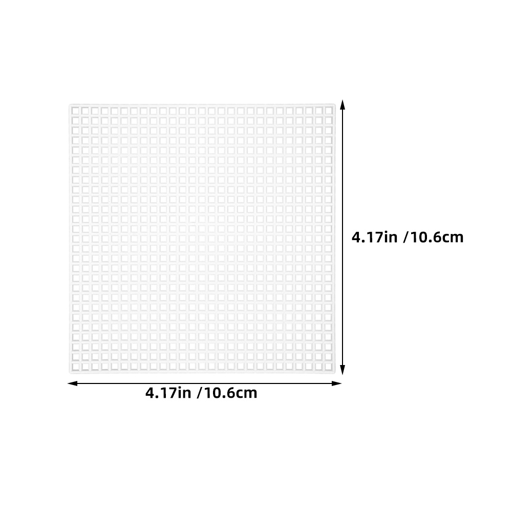 10pcs Cross Stitch Plastic Mes - Embroidery Underlay reseña y precio