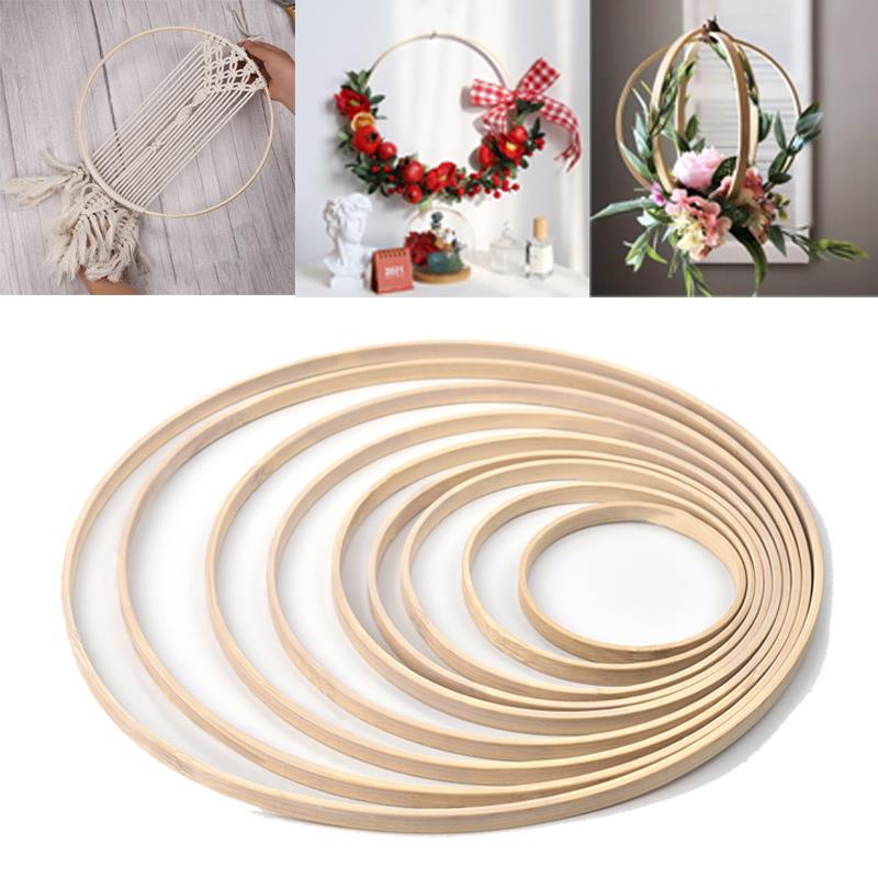 1/5Pcs 8-33cm Wooden DIY Handm - Embroidery Hooping reseña y precio