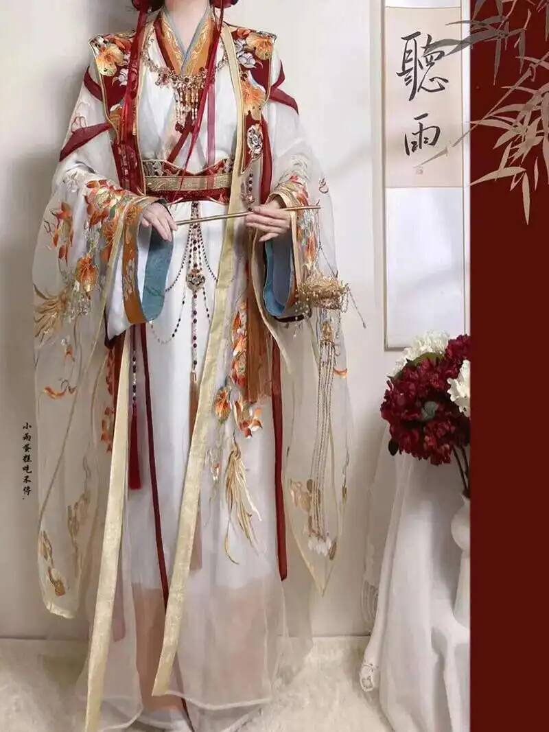 Ming Dynasty Hanfu Embroidery  - Embroidery Set reseña y precio