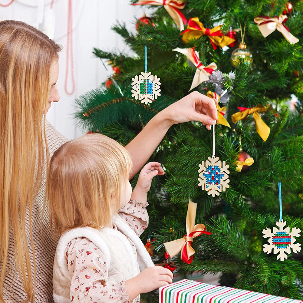 Cross Stitch Hanging Pendant G - Embroidery Xmas Kits reseña y precio
