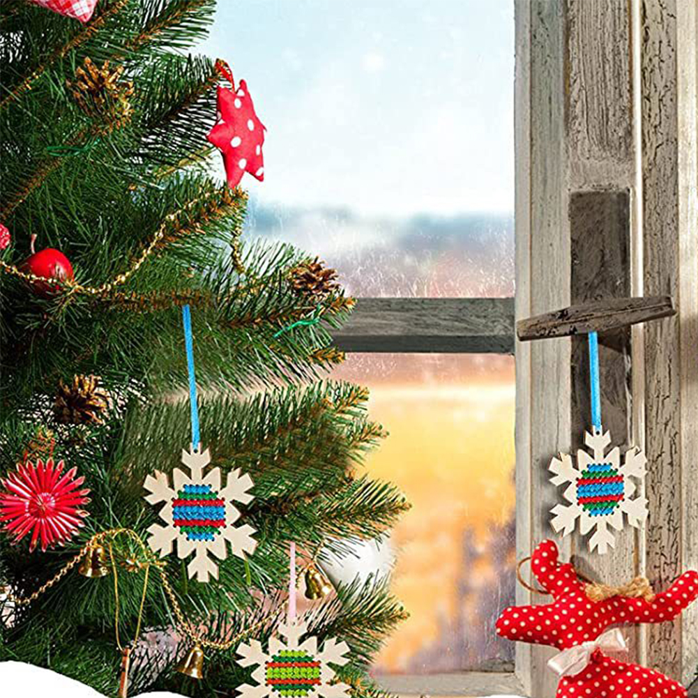 Cross Stitch Hanging Pendant G - Embroidery Xmas Kits reseña y precio